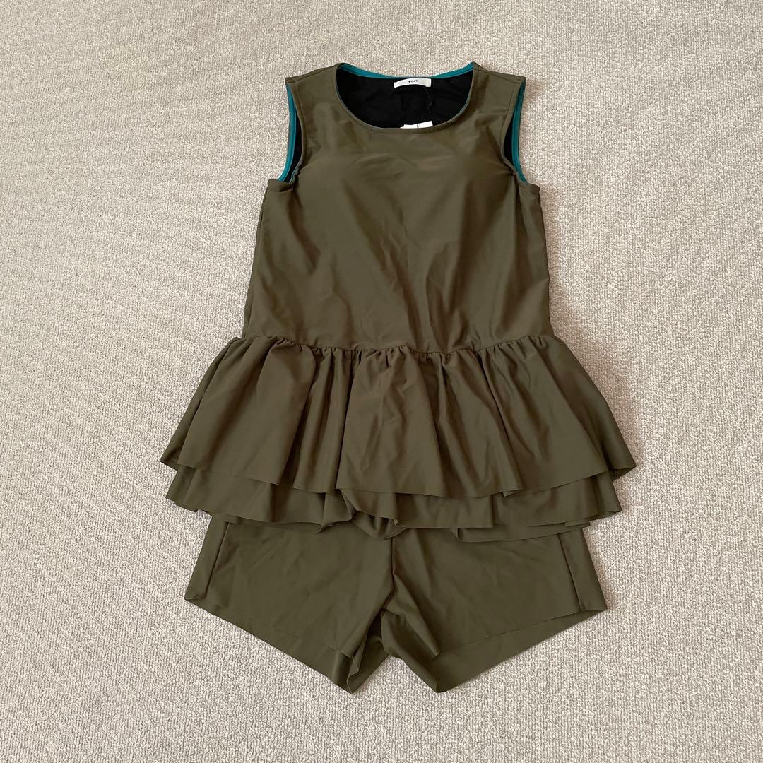 yori スイムウェア36 カーキ タグ付き新品 3点セット