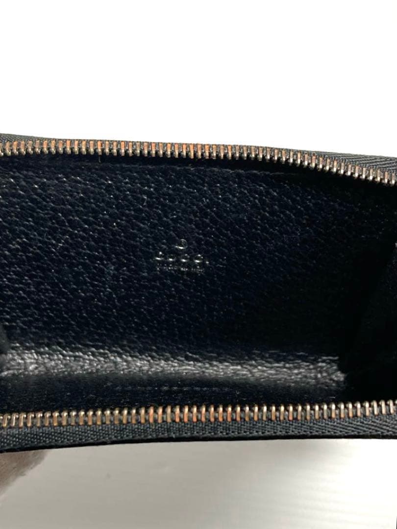 良品　GUCCI グッチ　GGキャンバス ケース　カードケース　ブラック