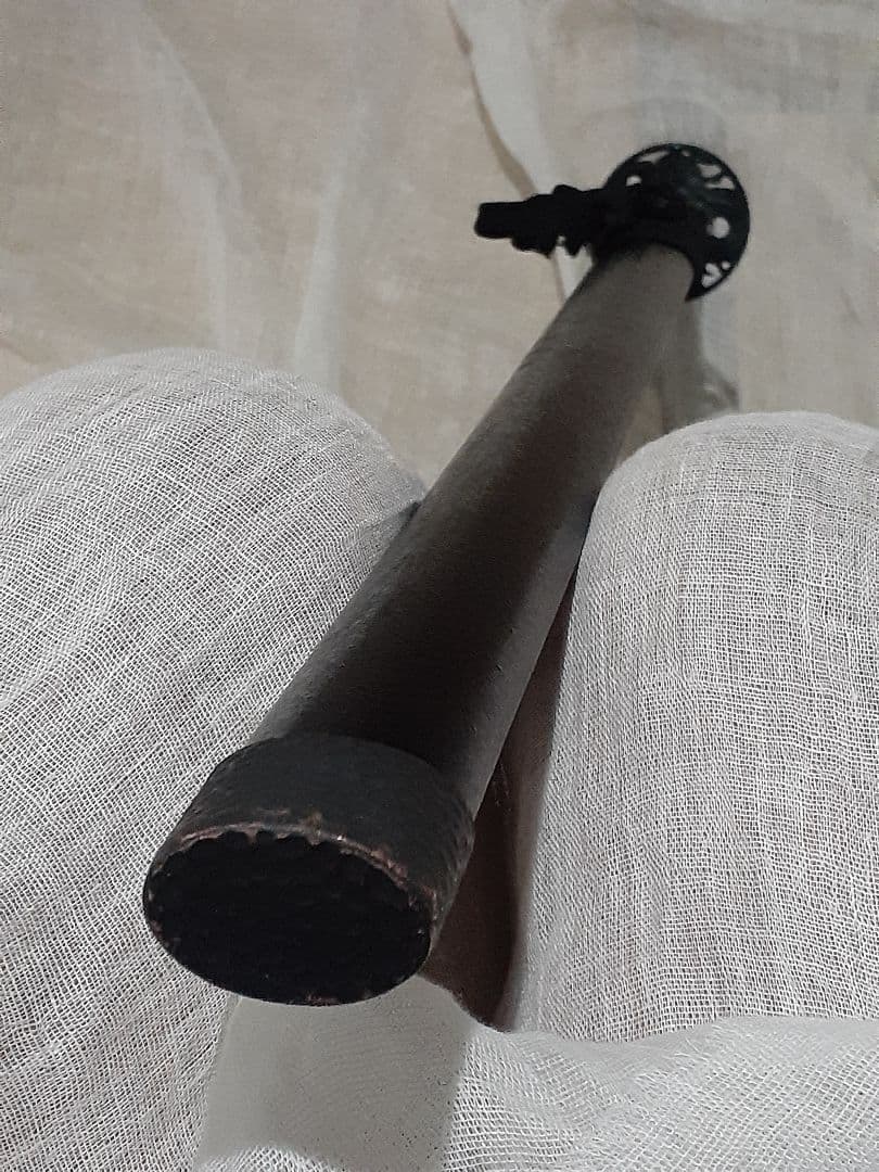 【約２尺３寸】忍者刀(大)模擬刀 模造刀 居合刀 日本刀 鍔 Japan 武具