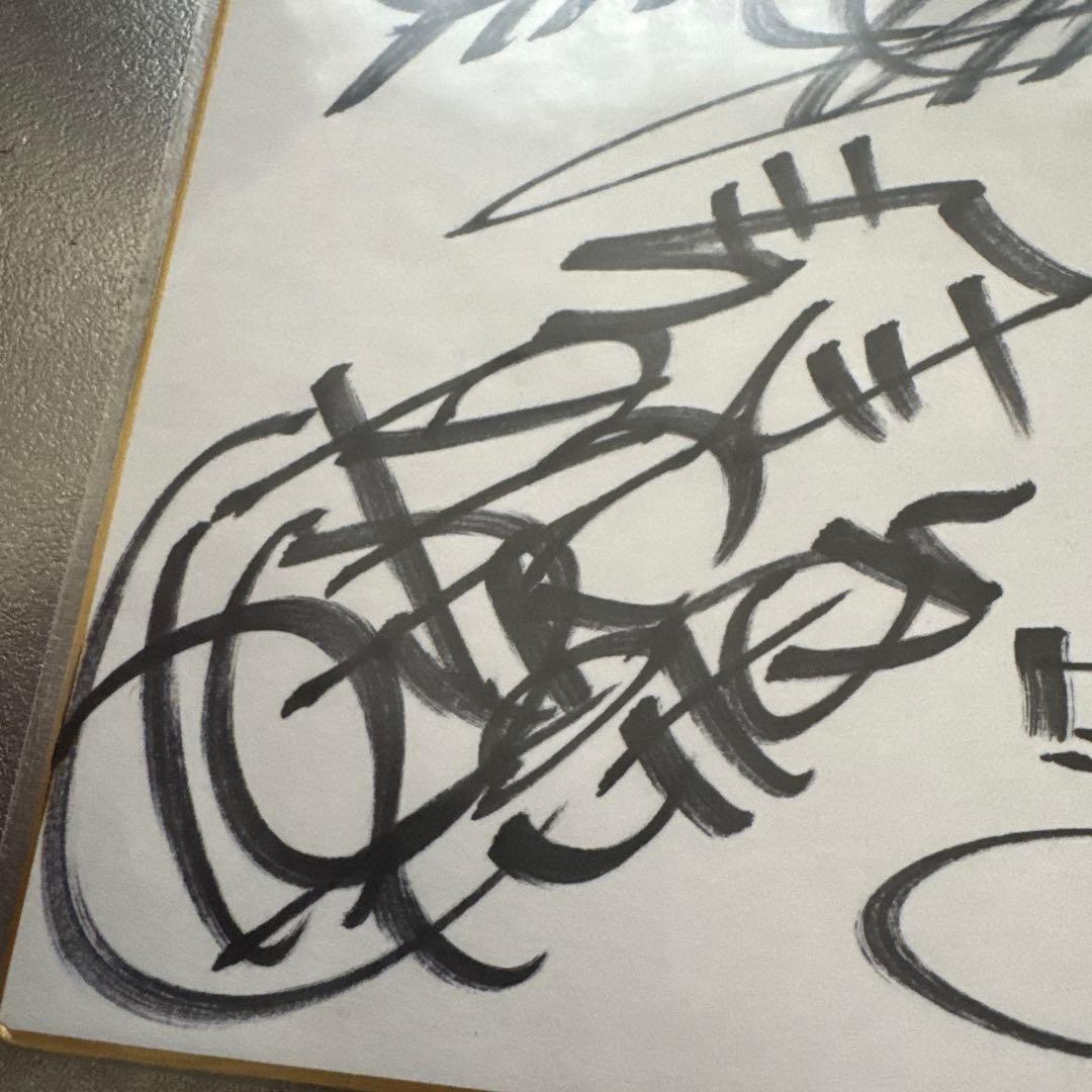 プリンセスプリンセス 直筆サイン色紙 90年代レア - メルカリ