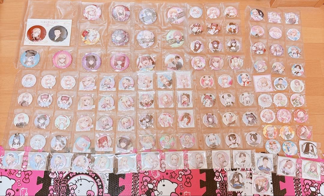 その着せ替え人形は恋をする☆缶バッジまとめ売り100個以上セット