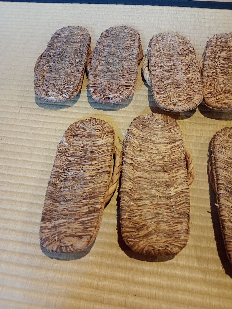 茶道具】露地 草履5客セット 数寄屋草履 茶事道具 その他980