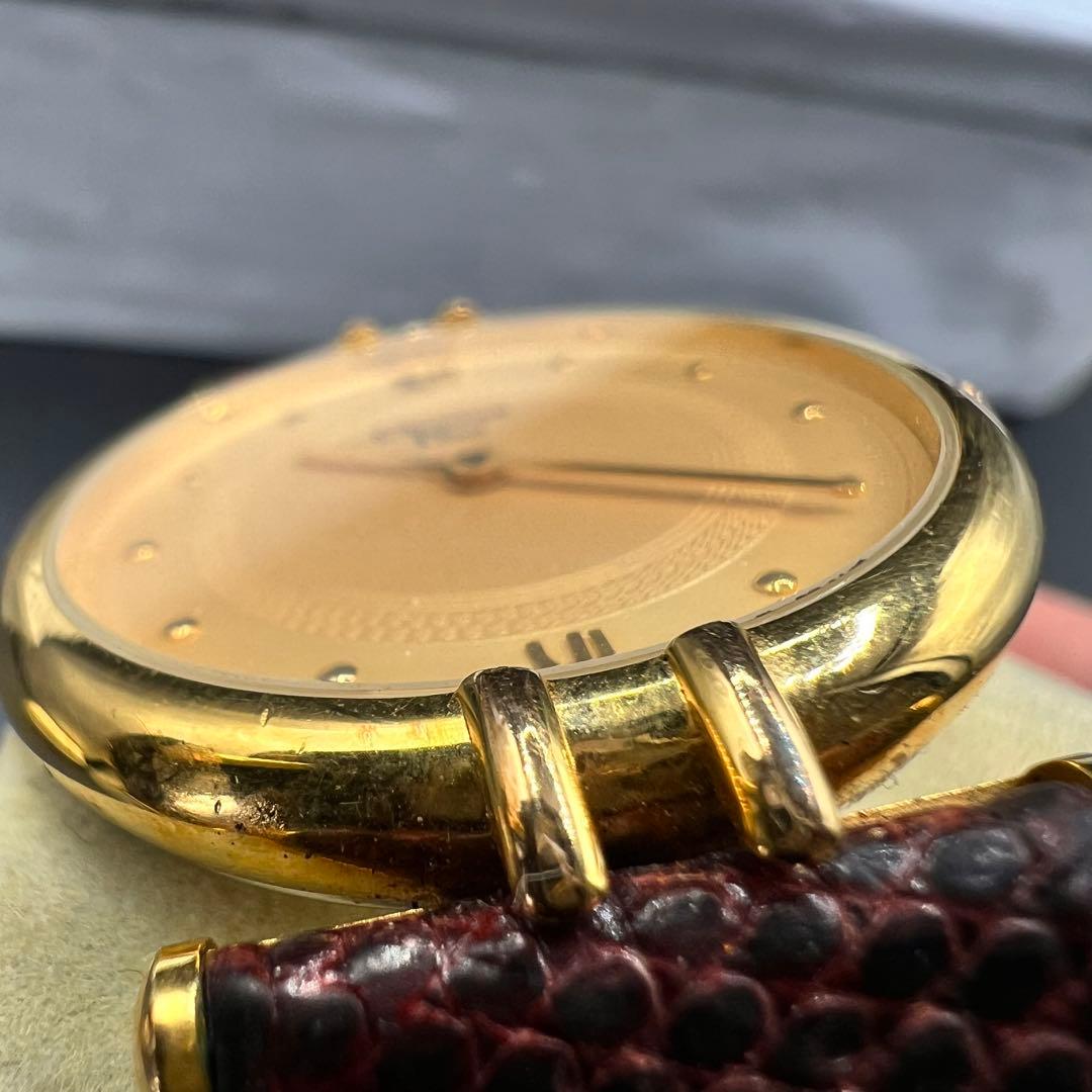 【稼働品】Christian Dior 腕時計 ゴールド文字盤