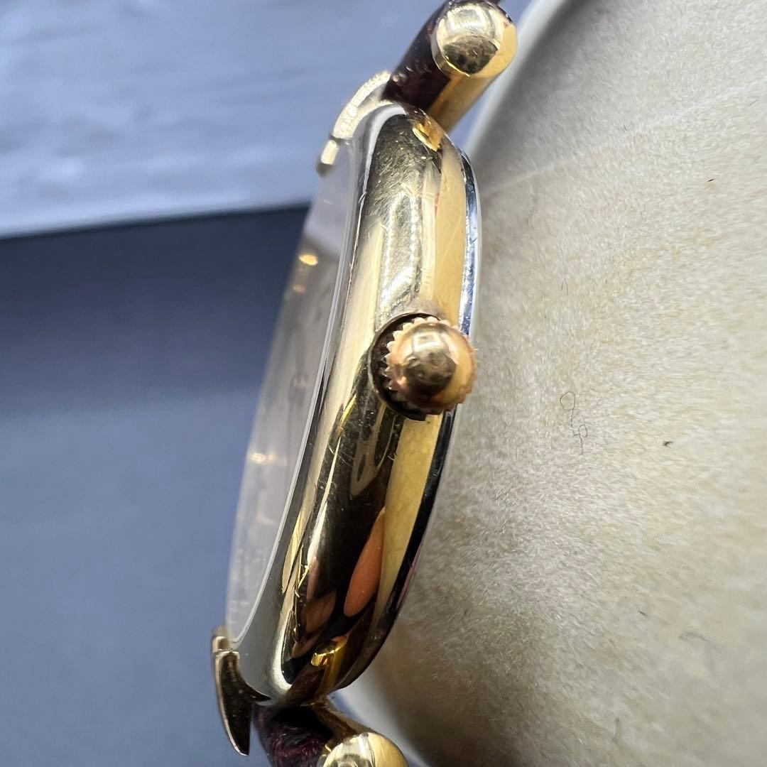 【稼働品】Christian Dior 腕時計 ゴールド文字盤