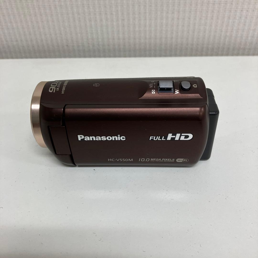 Panasonic ビデオカメラ　HC-V550M ブラウン