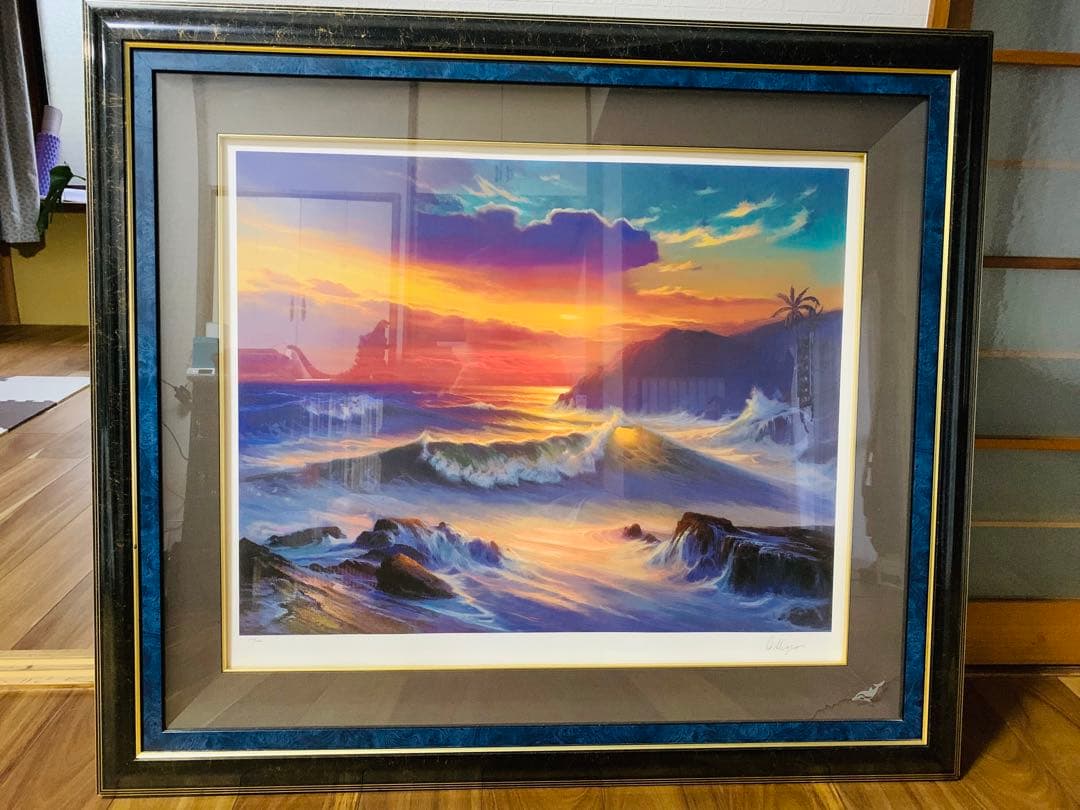 西谷拓磨 「犯人は誰だ」現代ポップアーティスト 油彩 水彩 絵画 本物保証