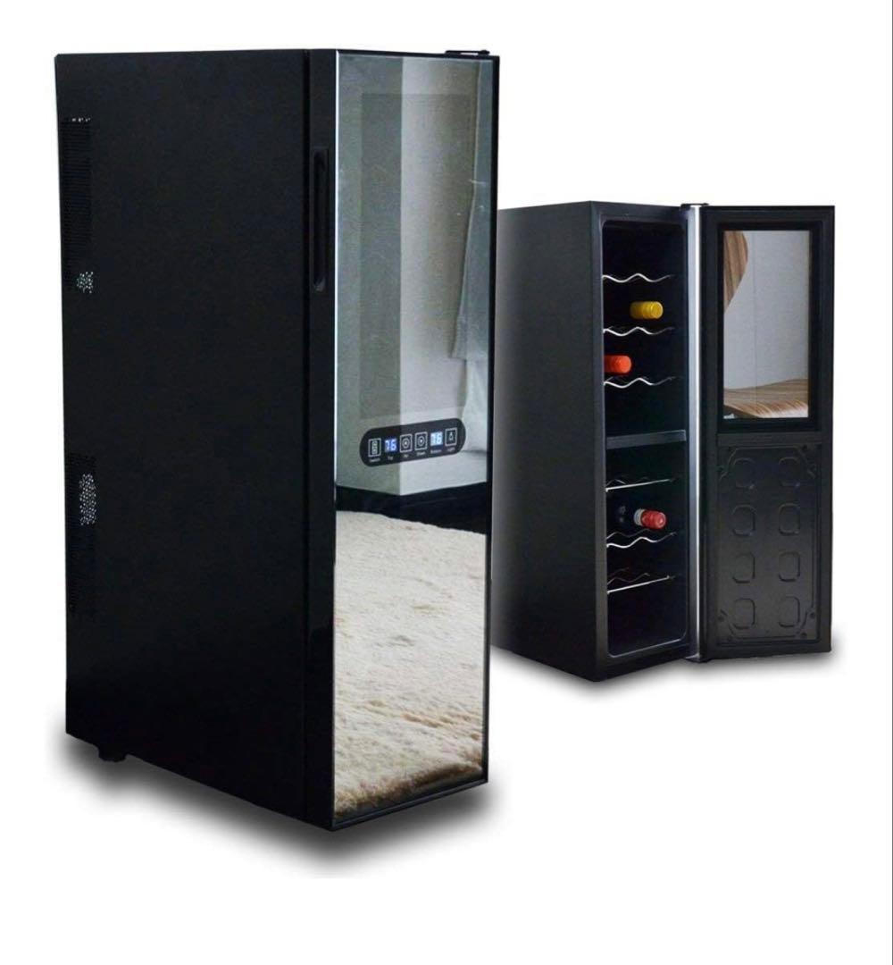 WIE電子 ペルチェ式ミニワインクーラー WIWCTE12BFGADX ミニワイン