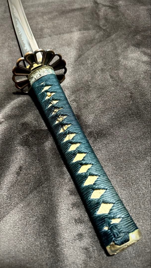 居合練習用 模造刀 居合刀 模擬刀 本鮫柄 日輪刀風菊