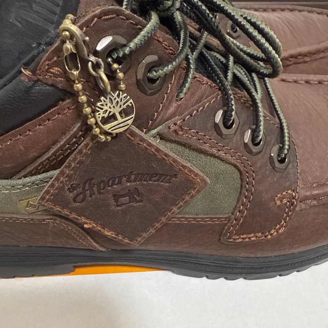 靴 the apartment timberland moc toe