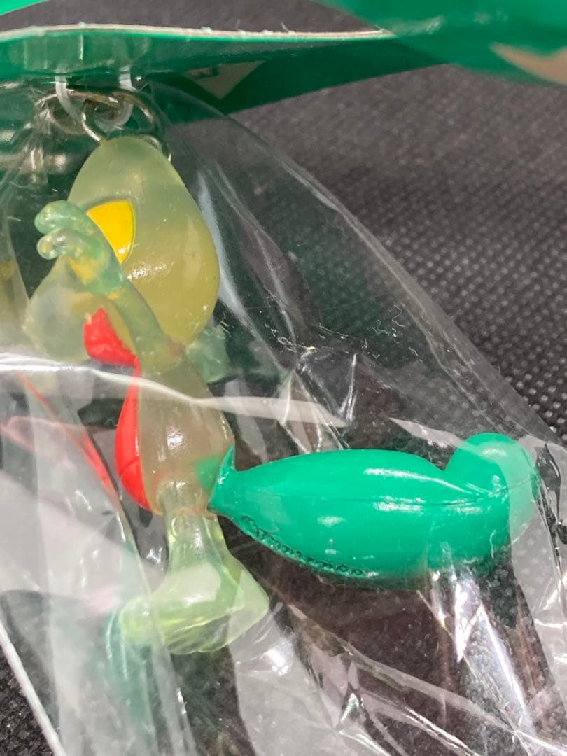 【新品未使用】 キモリ　モンコレ　クリアキーホルダー　ポケモン　レトロ　TOMY