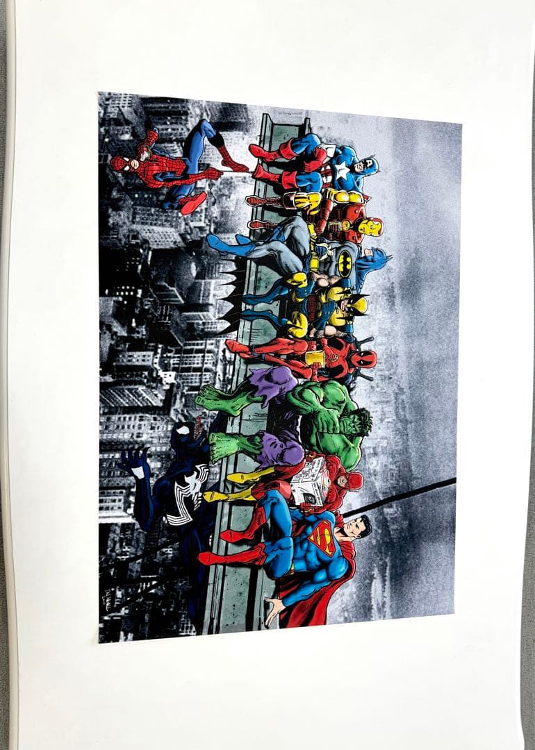 No.172フレーム付きキャンバスアート　アベンジャーズ　スパイダーマン