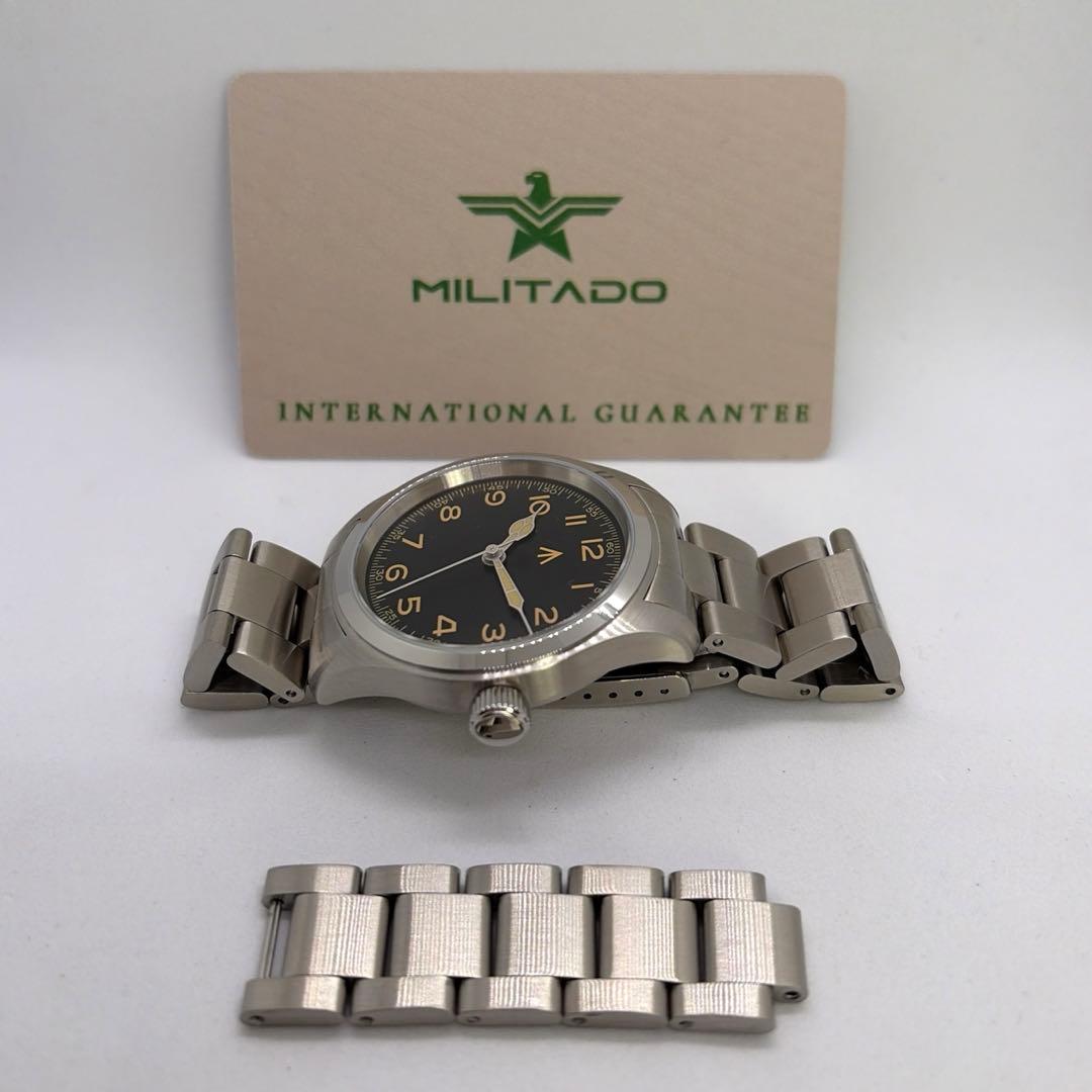 時計 TACTICAL FROG Militado ML08 VH31 38mm