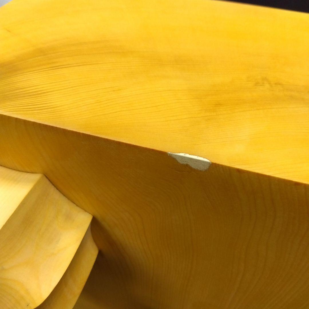 【国産　本榧　5寸碁盤　木表　板目】