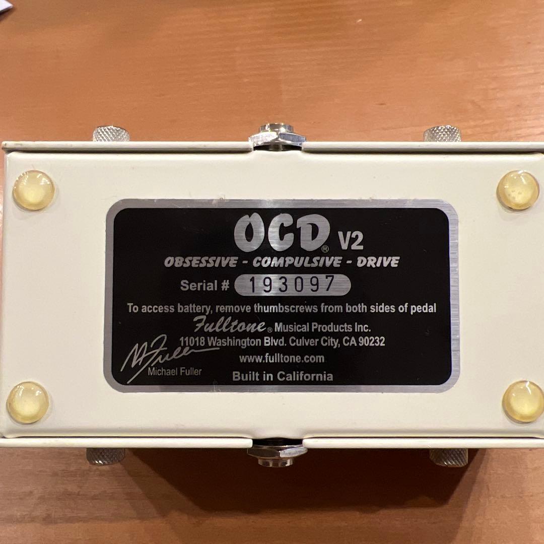 Fulltone OCD V2 オーバードライブペダル