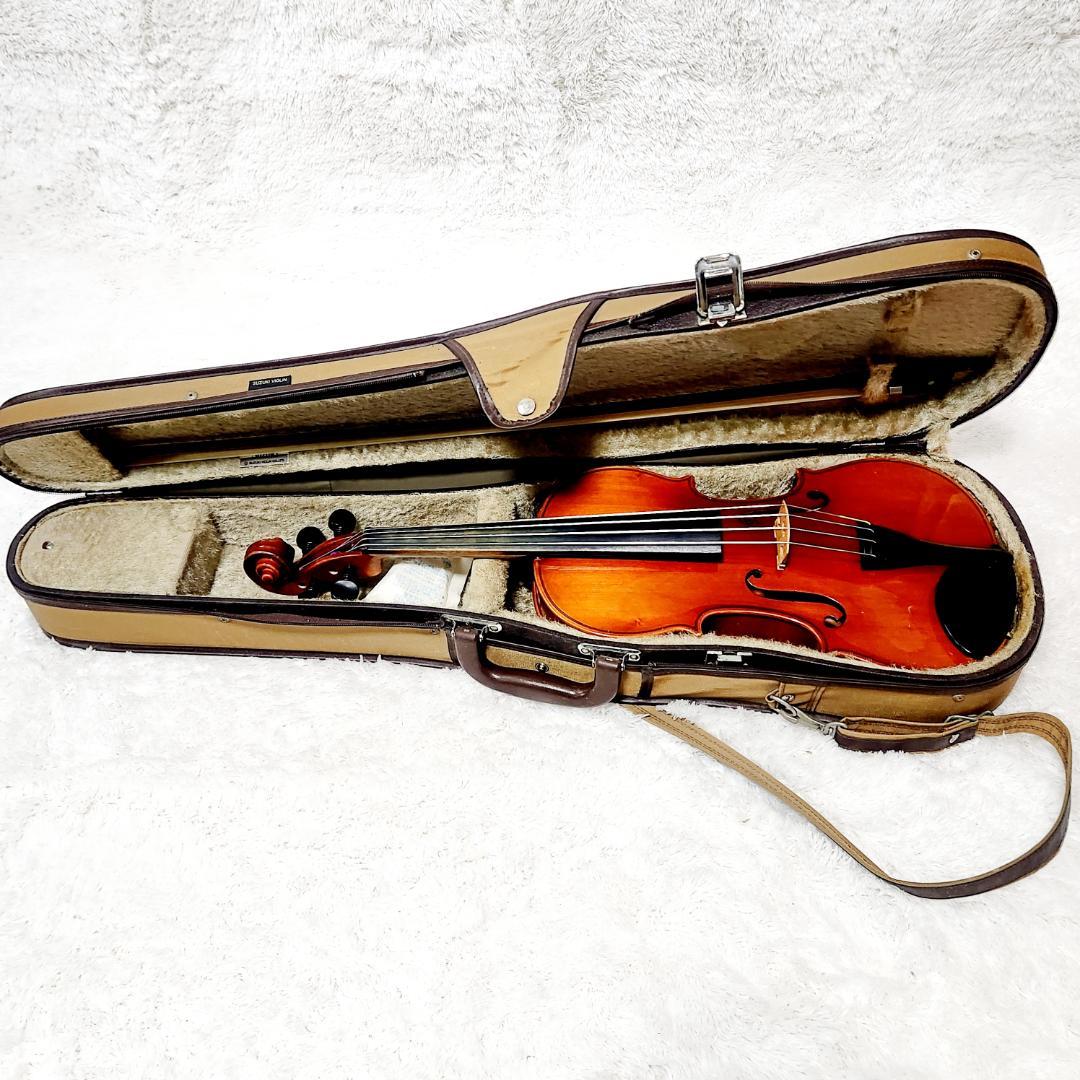 【美品】SUZUKI No.200 4/4 バイオリンセット 弓・ケース付
