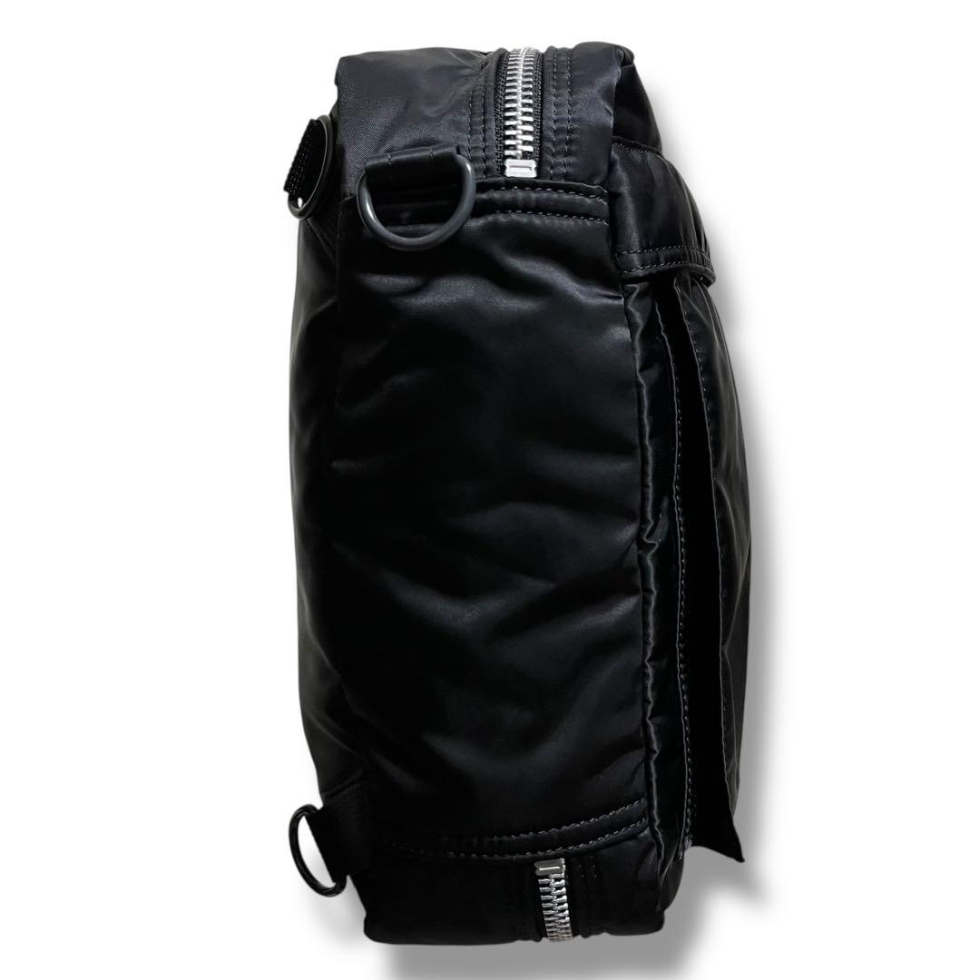 【極美品】ポーター タンカー 3wayブリーフケース ブラック ナイロン