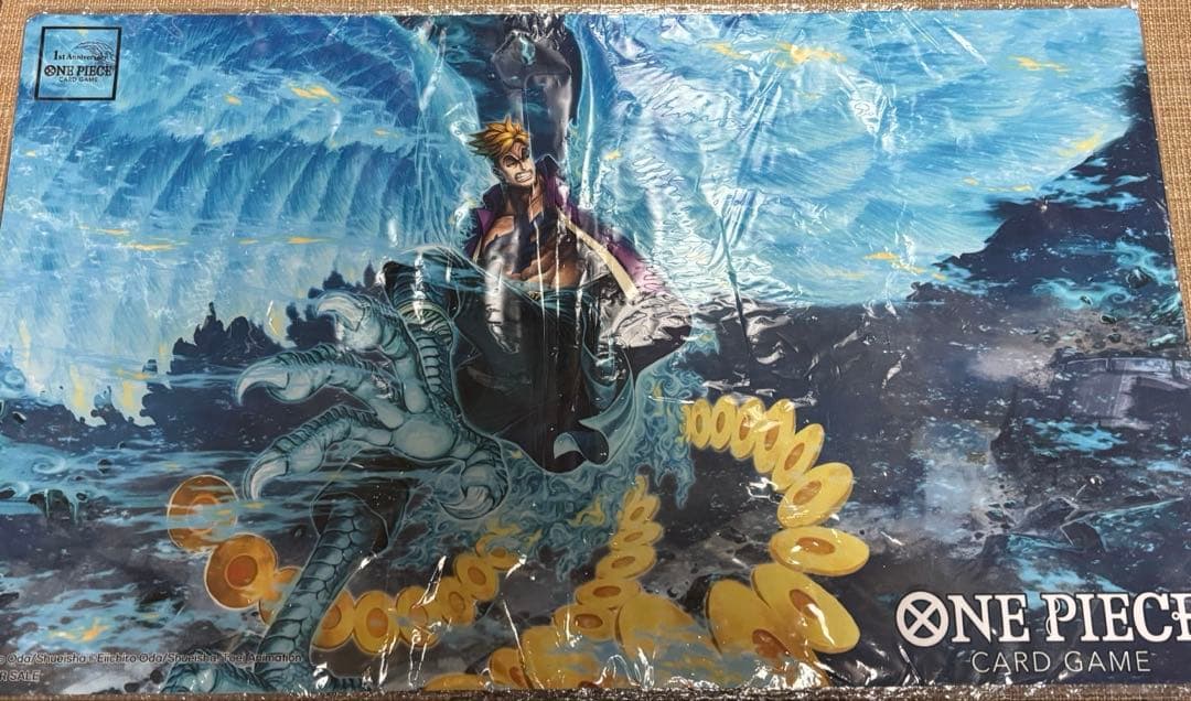 新品未使用】ワンピースカード マルコ 希少 韓国限定 プレイマット
