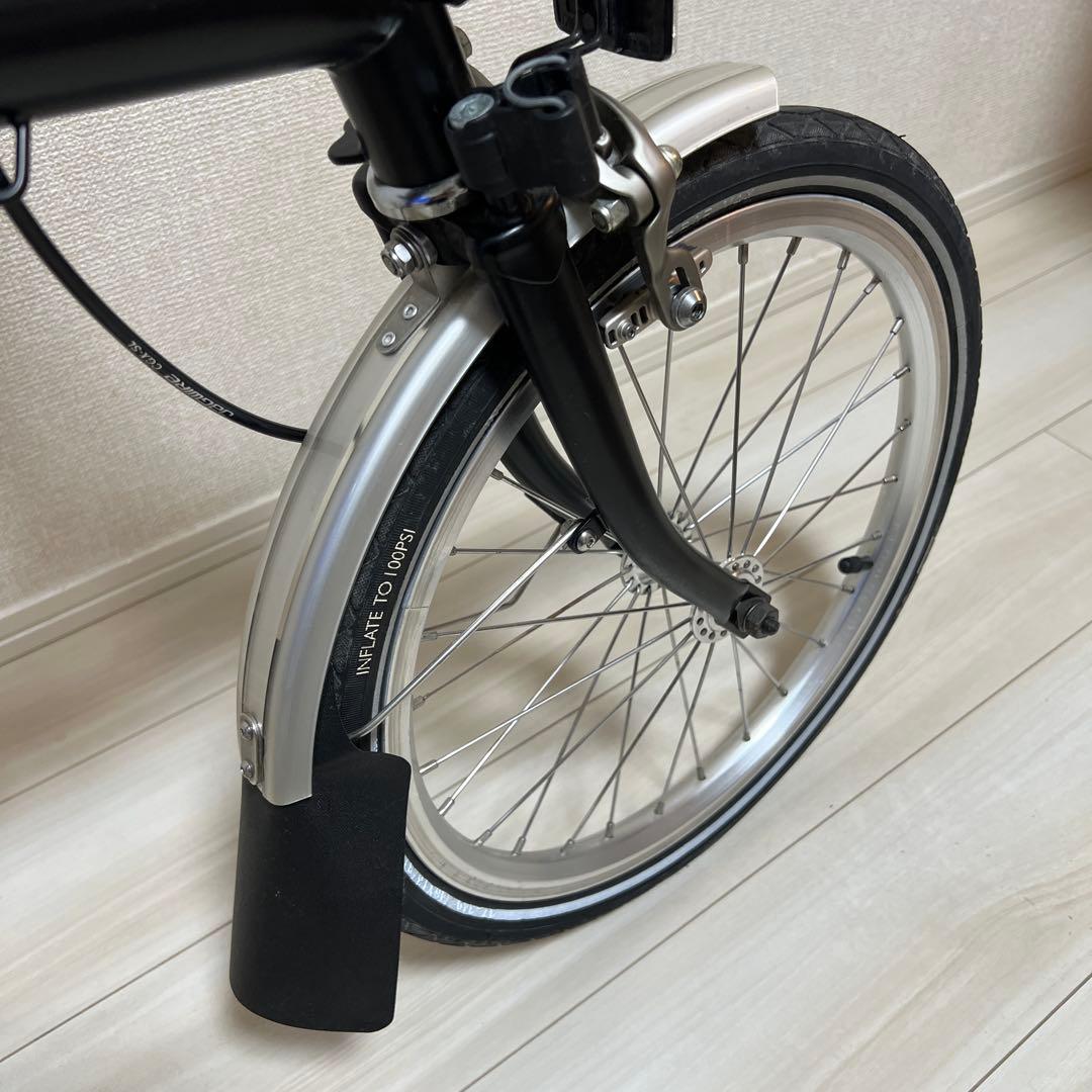 か*じ様 ブロンプトン 折り畳み自転車 M6L 黒