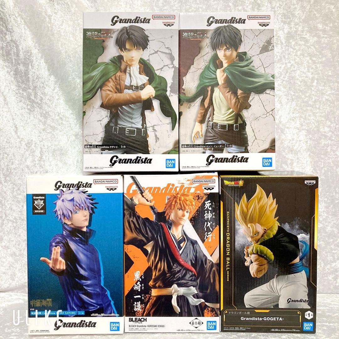 フィギュアまとめ売り Grandista 人気アニメ 5個セット オンクレ
