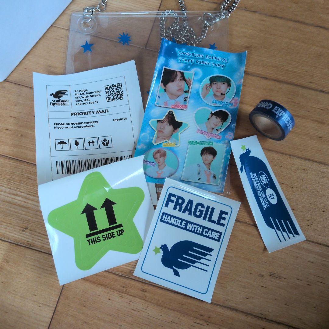 NCT WISH Songbird Express 韓国 ゲリライベント 非売品