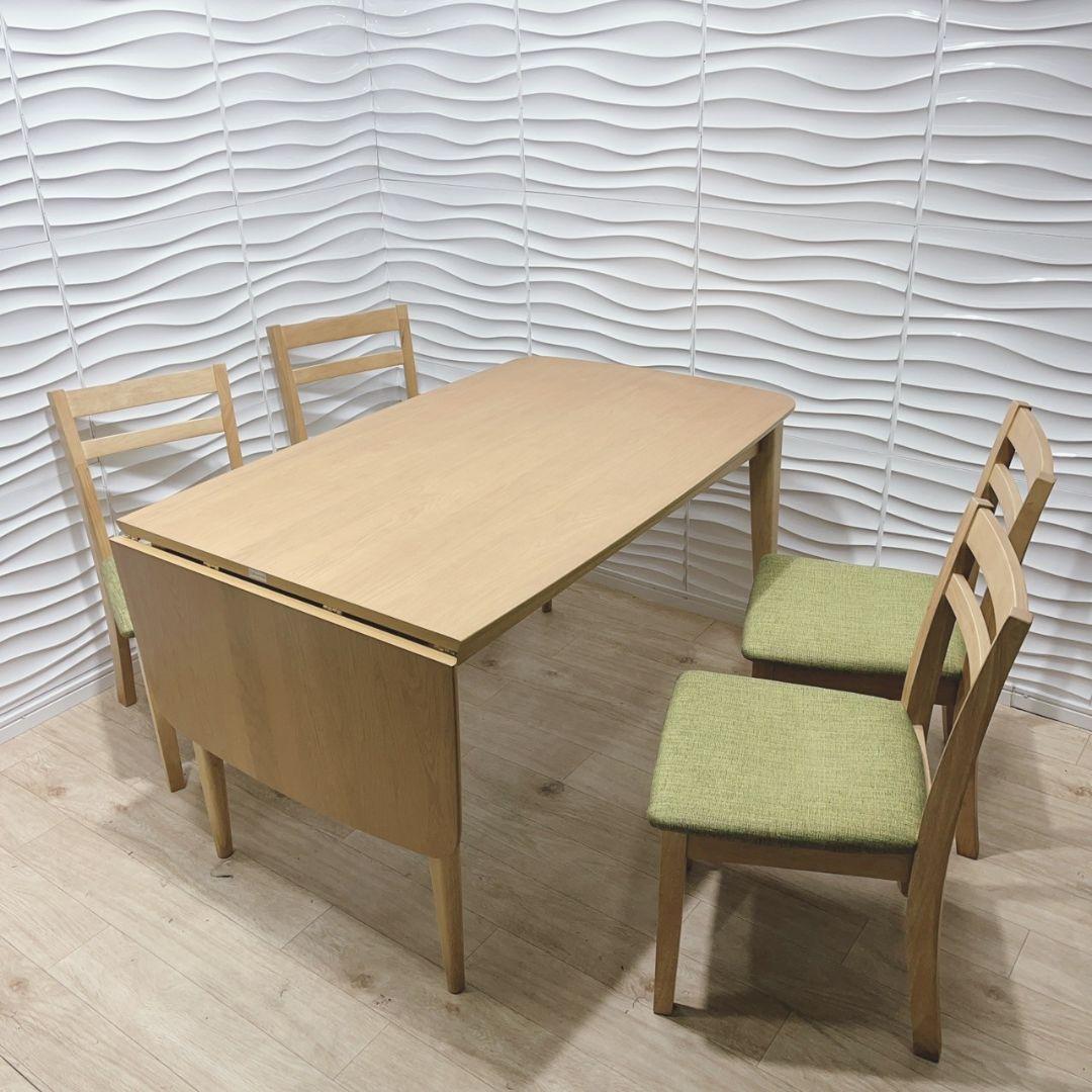 ◇NITORI◇伸長式ダイニングテーブル◇チェア4脚◇大阪兵庫京都奈良滋賀和歌山