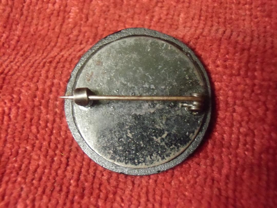 Ｗ帝政ドイツ軍//プロイセン王国＊１９１４鉄十字勲章＊黒のブローチ（実物）