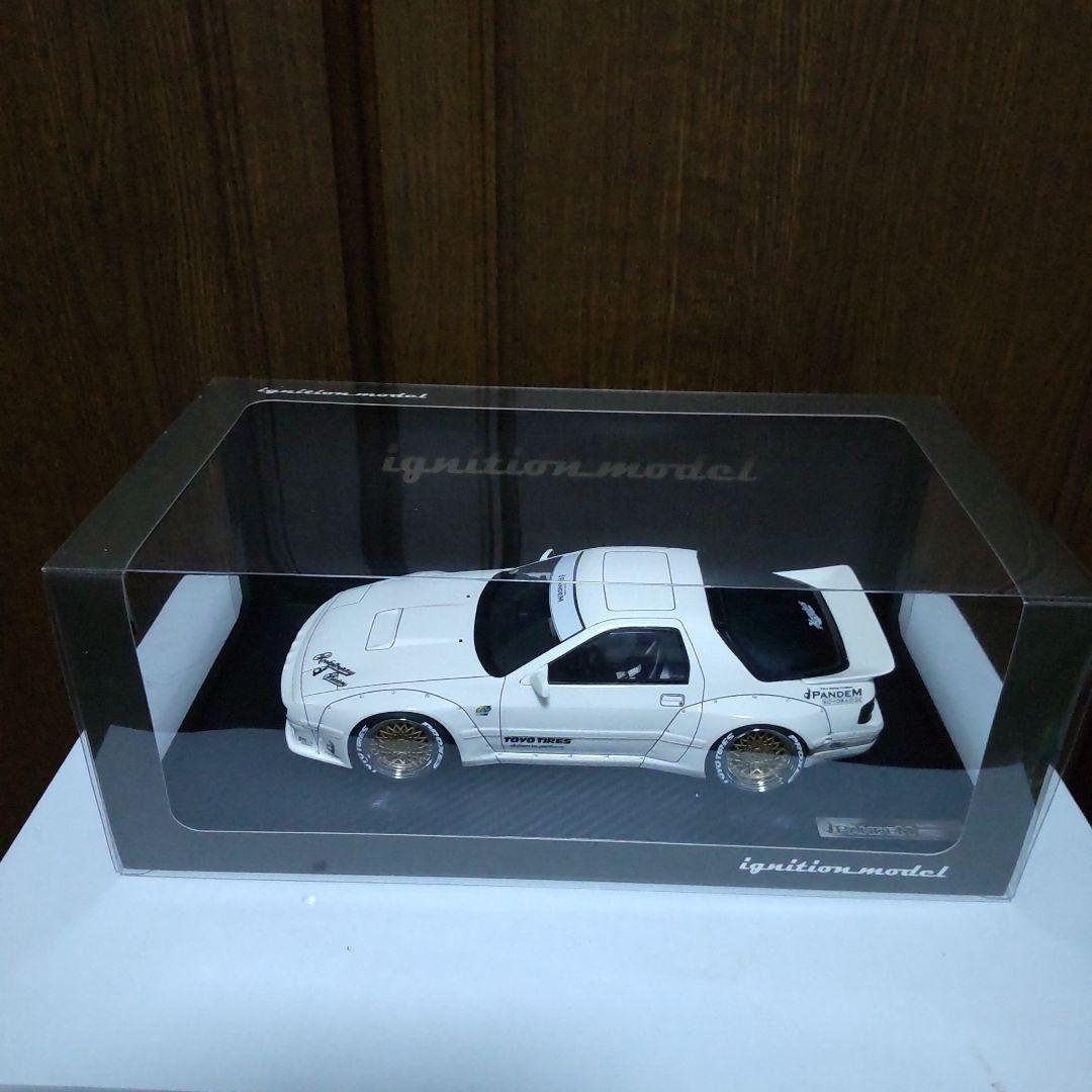 マツダ パンデム RX-7 FC3S ホワイト 1/18 イグニッションモデル