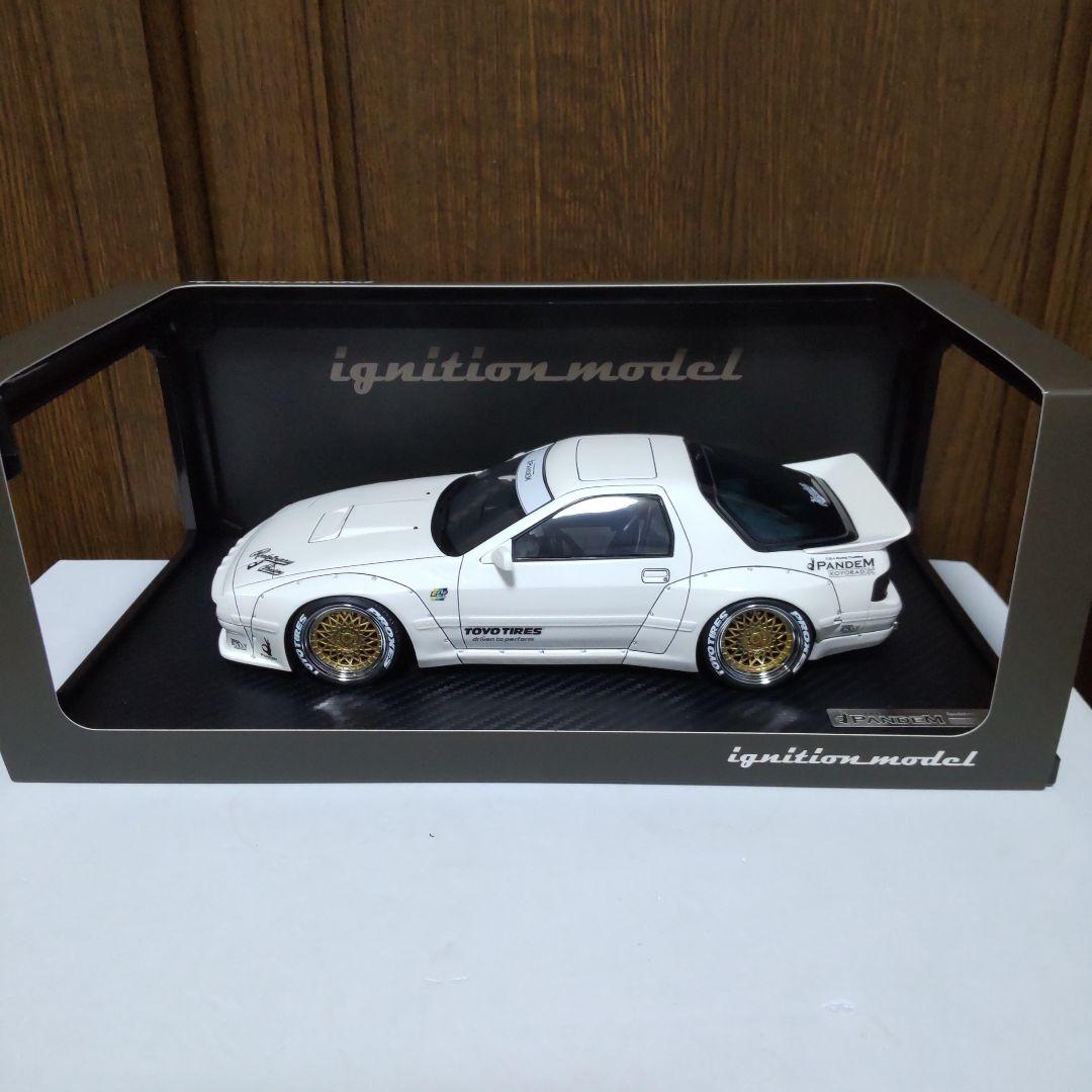マツダ パンデム RX-7 FC3S ホワイト 1/18 イグニッションモデル