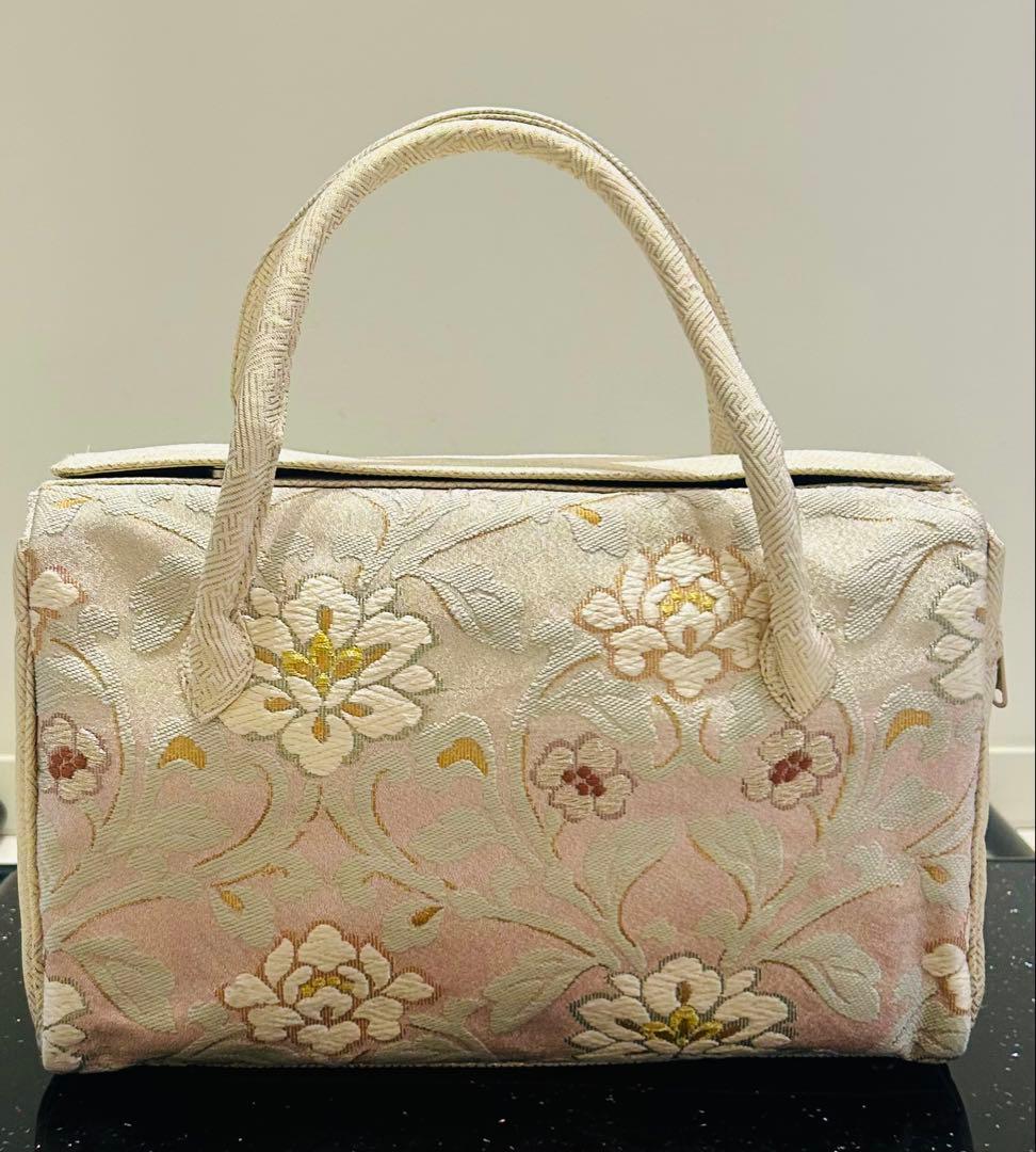 西陣唐織帯製　和装バッグ