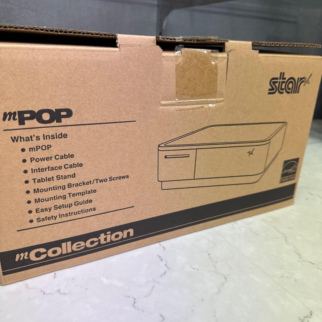 ジャンク品　mpop エアレジ　レシートプリンター　Bluetooth接続可 スター精密株式会社 | 世界を変える星となる。