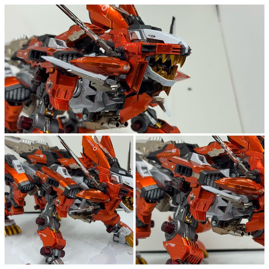 コトブキヤ　HMM ゾイド　ライガーゼロ　シュナイダー　全塗装