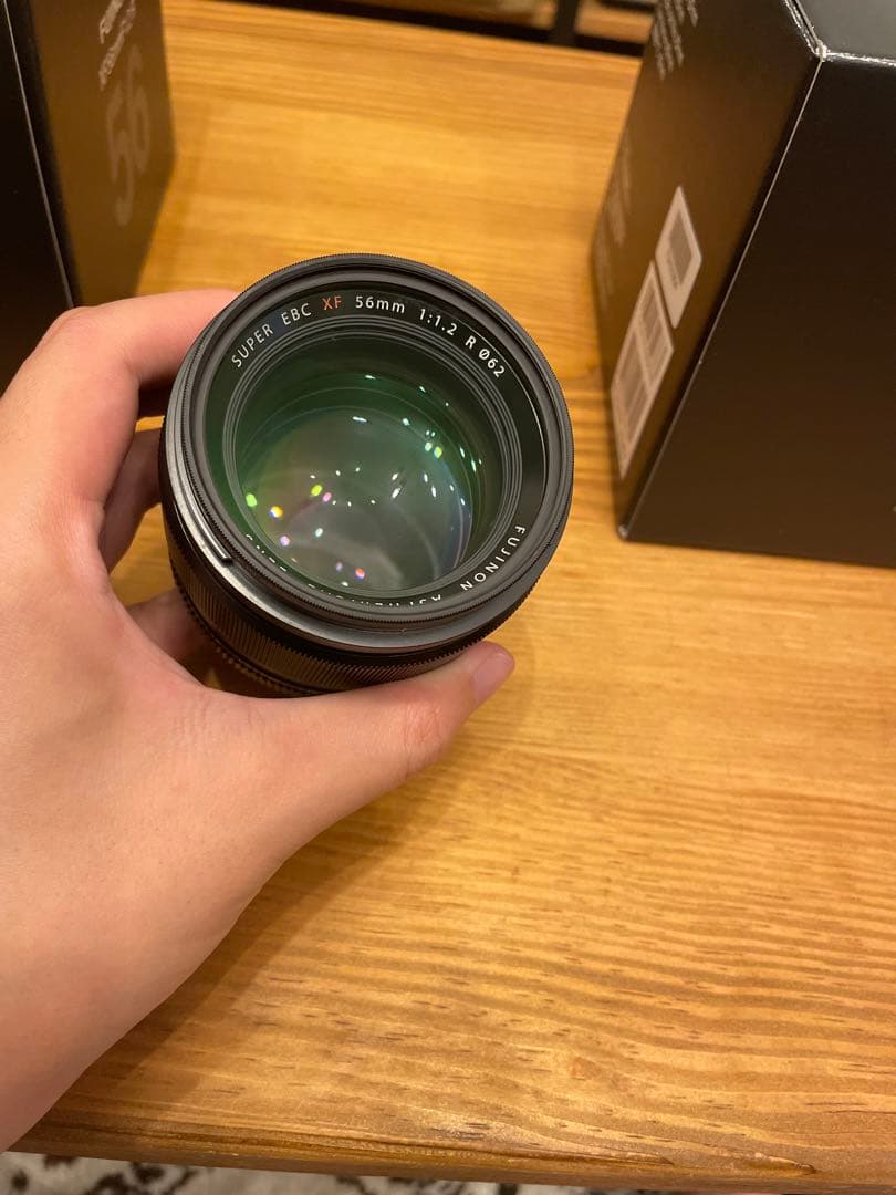 xf56mm f1.2 r wrHAKUBA レンズフィルター 付き