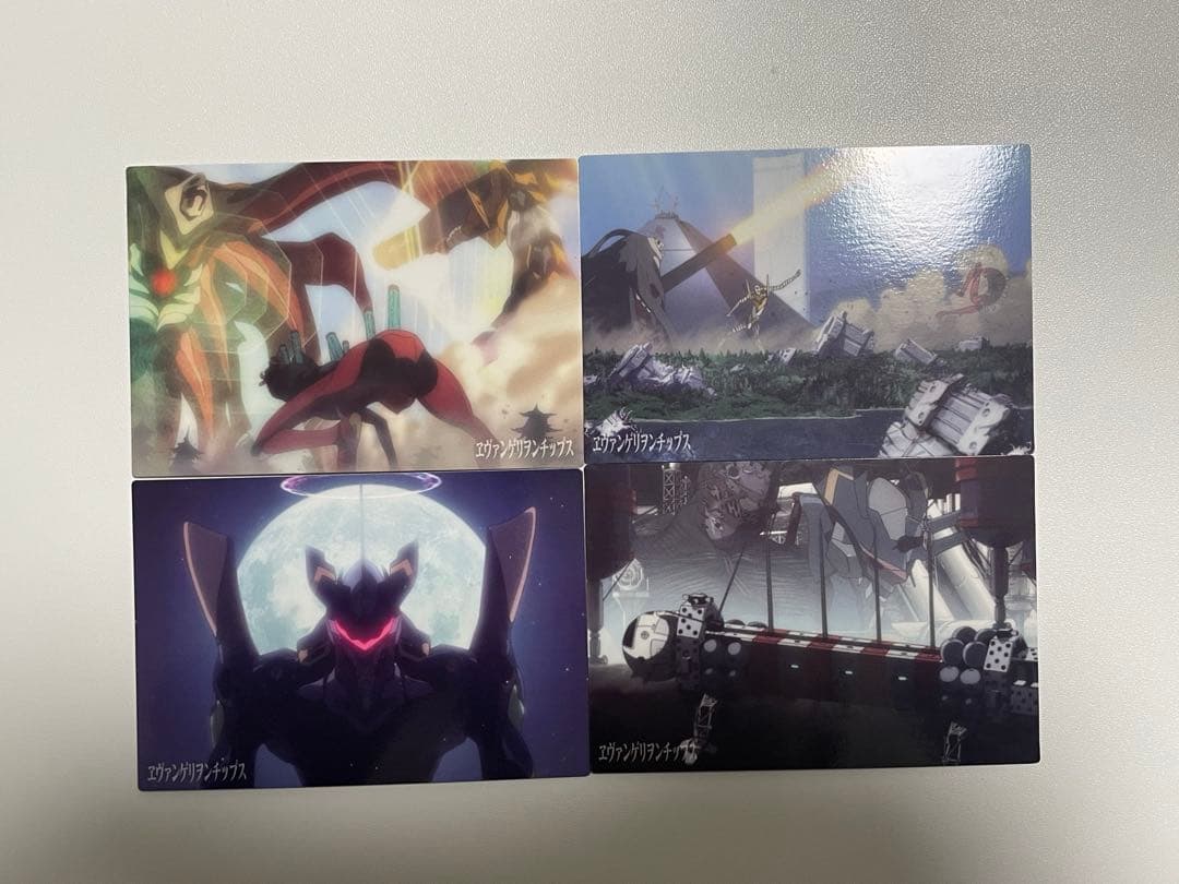 【34枚】エヴァンゲリオン チップス カード Calbee ポテトチップス