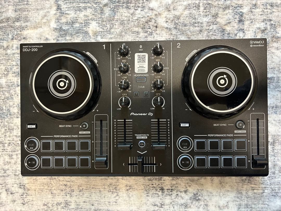 Pioneer DJ DDJ-200 コントローラー 2023年製