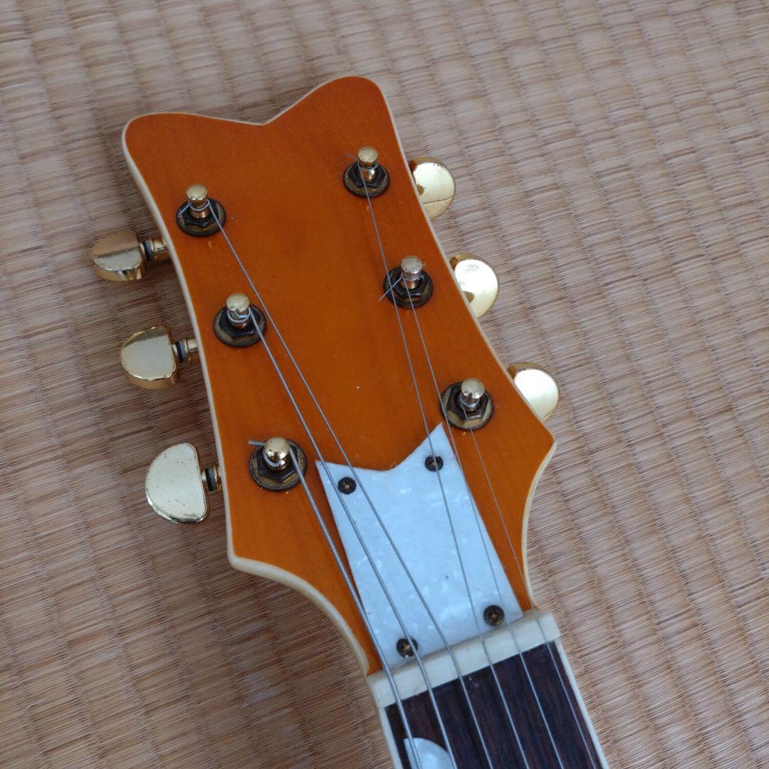 価格交渉ご自由に!オレンジ フルアコ ギター