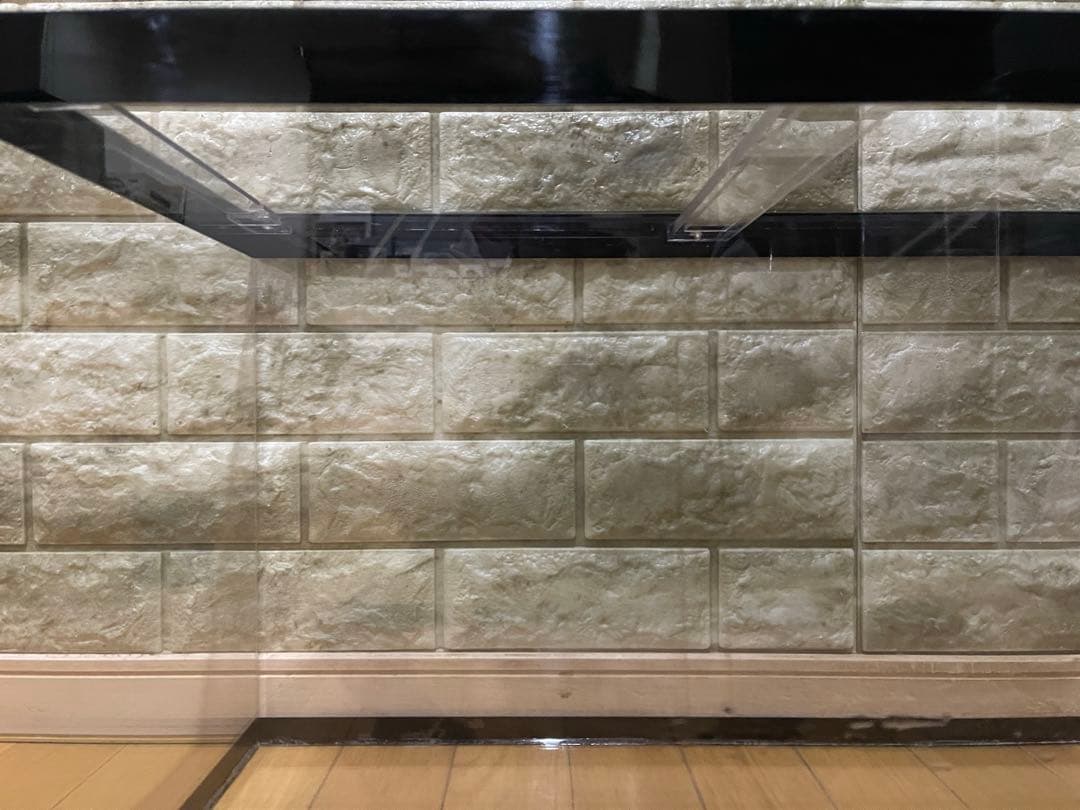 アクリル水槽☆600✕300✕360 黒帯あり 中古