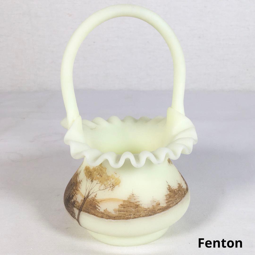 オールドフェントン コンポート レア ガラス FENTON FENTON OLD & RARE