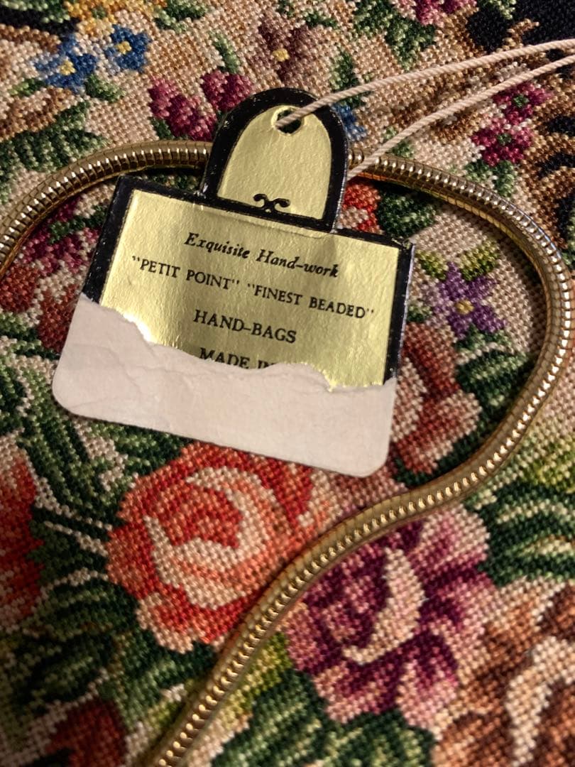 プチポワンパーティーバッグナンバータグ付き