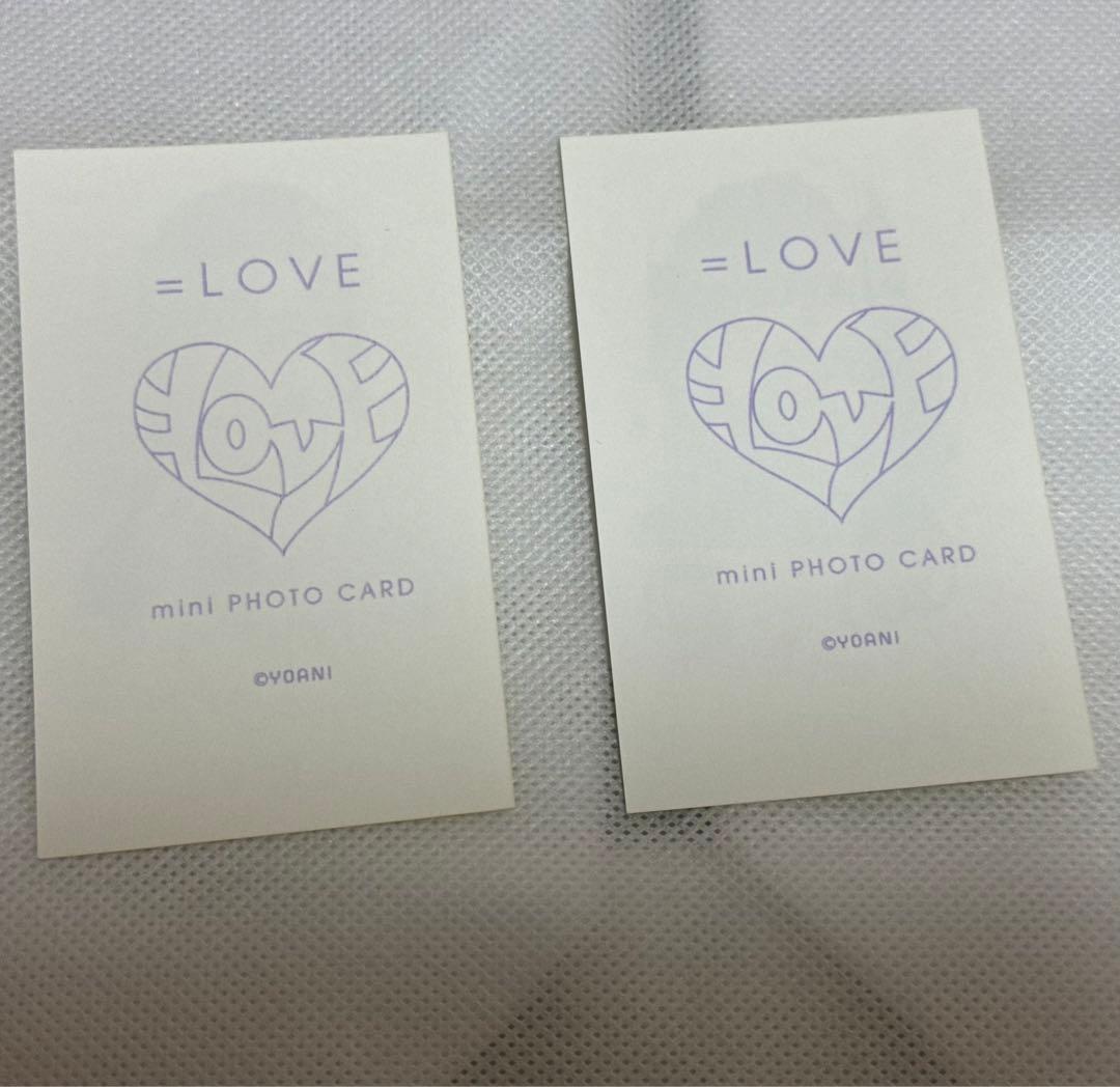 ミニフォト ミニフォトカード vol 2 イコラブ レア