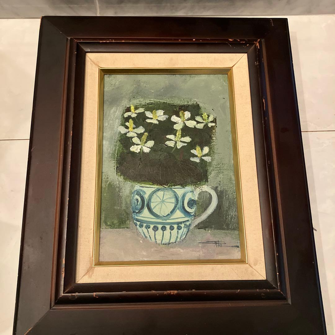 フランス美術界が認めた画家 沼尾雅代さんの『ドクダミの花』原画