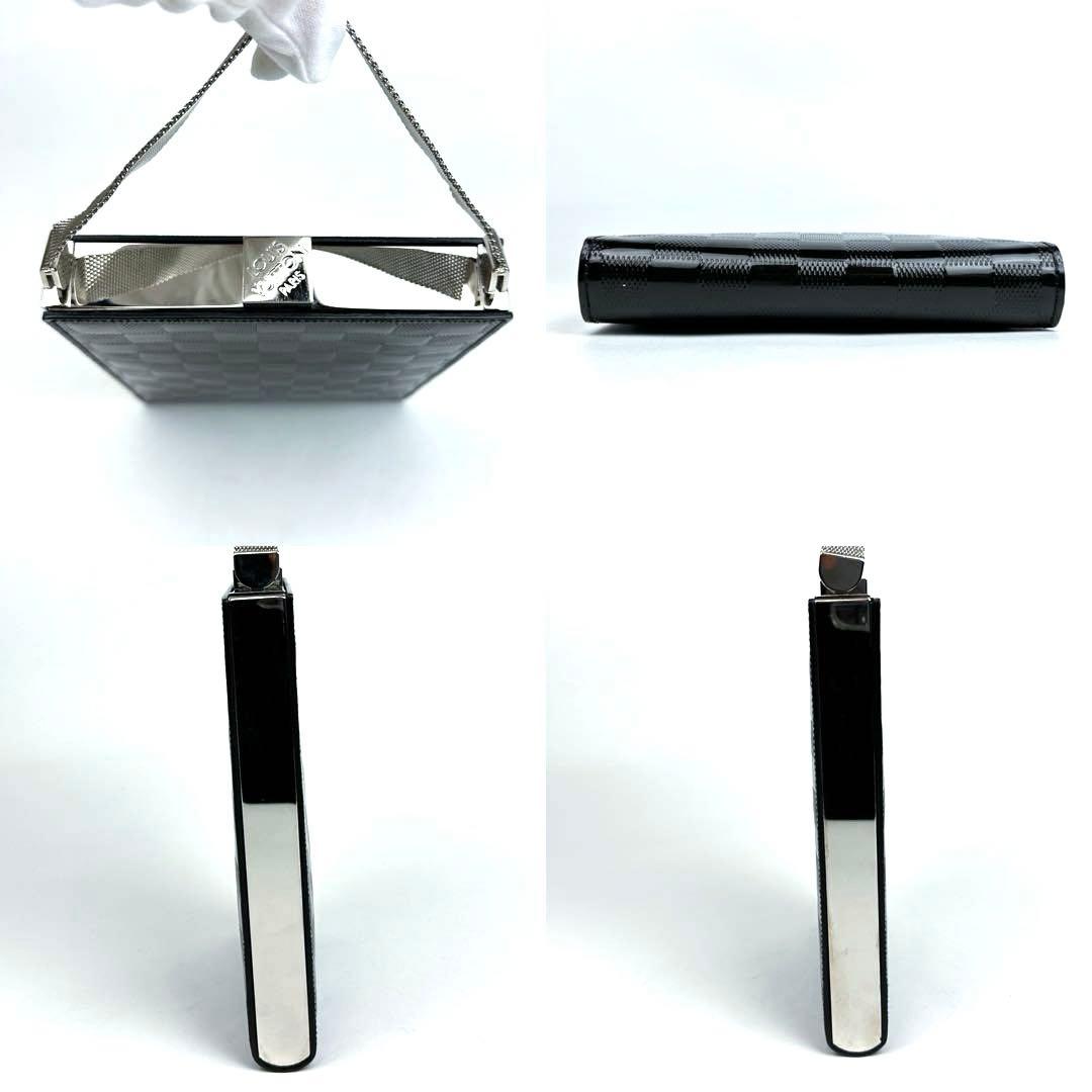 極美品 ルイヴィトン ダミエヴェルニ アンジュGM M92103 ノワール 希少