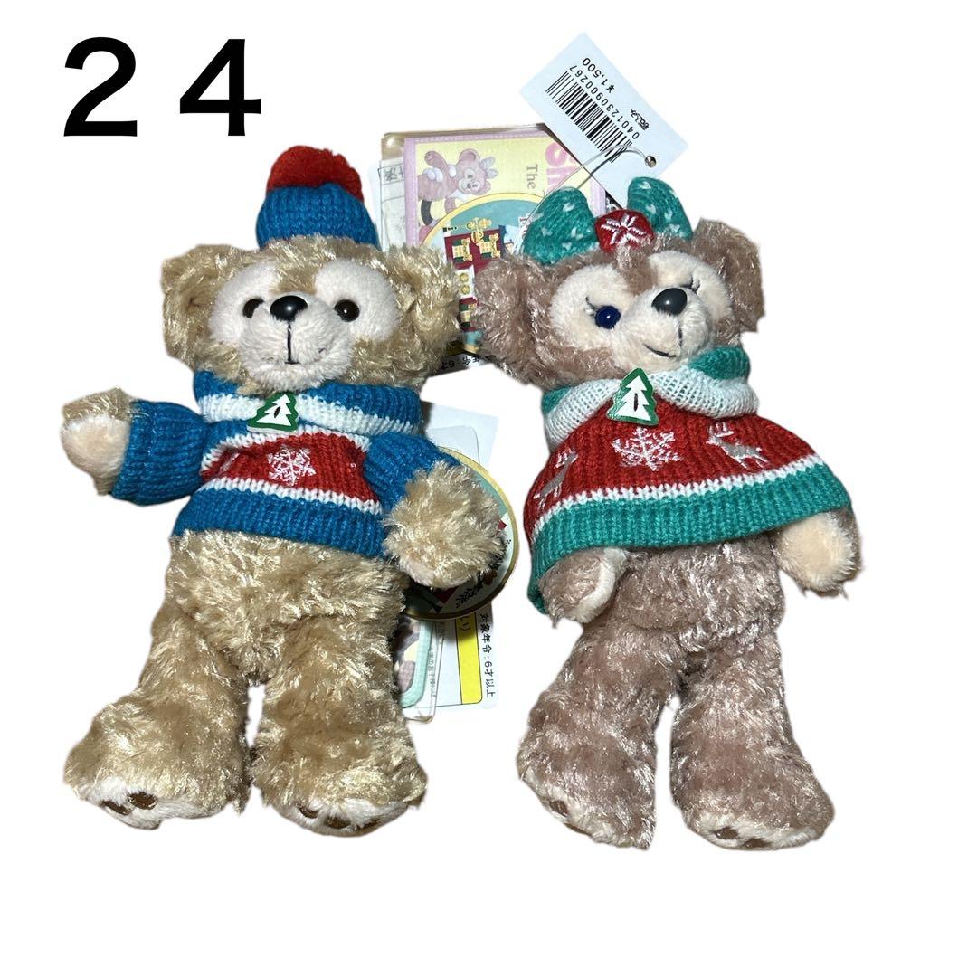 新品　ディズニー　ぬいぐるみバッジ　ダッフィー　シェリーメイ　ペア　21セット