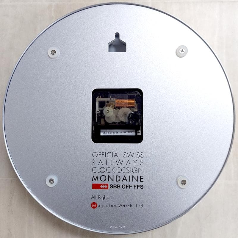 モンディーン　MONDAINE　掛け時計 　25cm　A990　16SBB