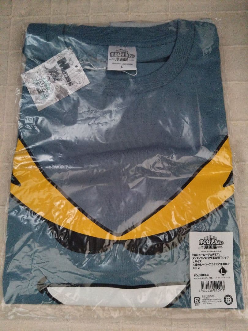 ヒロアカ展 Tシャツ Lサイズ ヒロアカ原画展Tシャツ Lサイズ - メルカリ