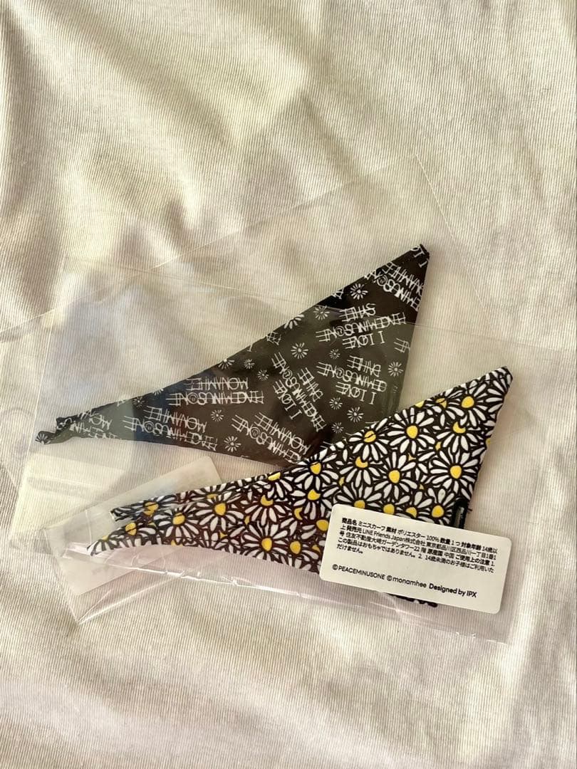 peaceminusone x monamhee スカーフ　2枚