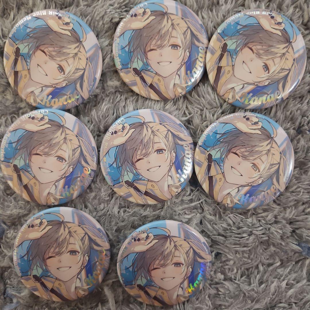 にじさんじ ChroNoiR Blue Memories 缶バッジ 叶 Games, Toys, Goods