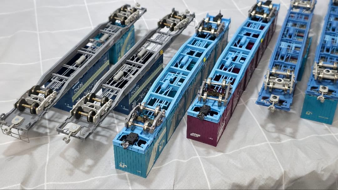 コキ104　11輌まとめて(13mmゲージ)