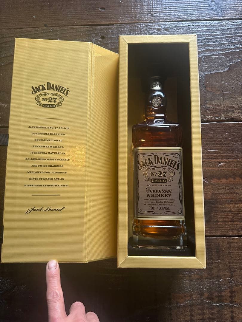 希少！終売品！ ジャックダニエルゴールド 700ml - メルカリ