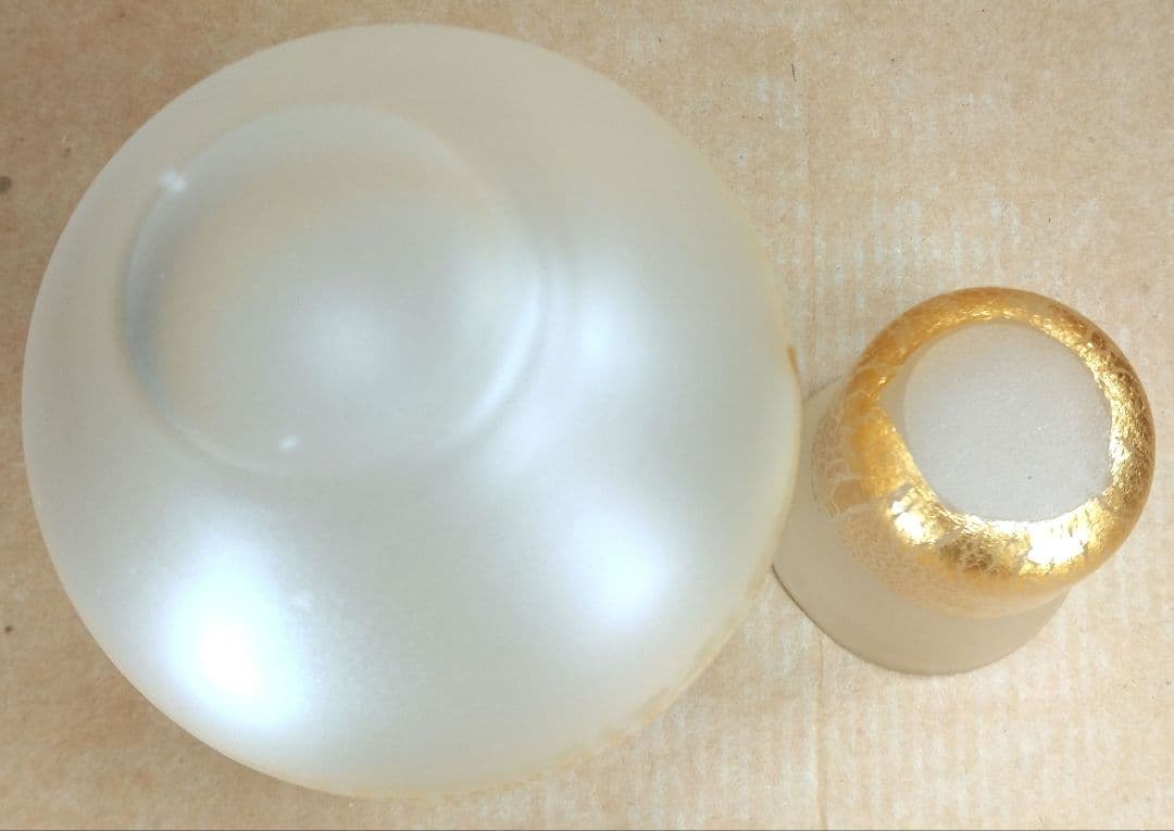 本物保証藤田喬平 手吹 紫金彩(花瓶) 共箱 希少作品 本物保証藤田