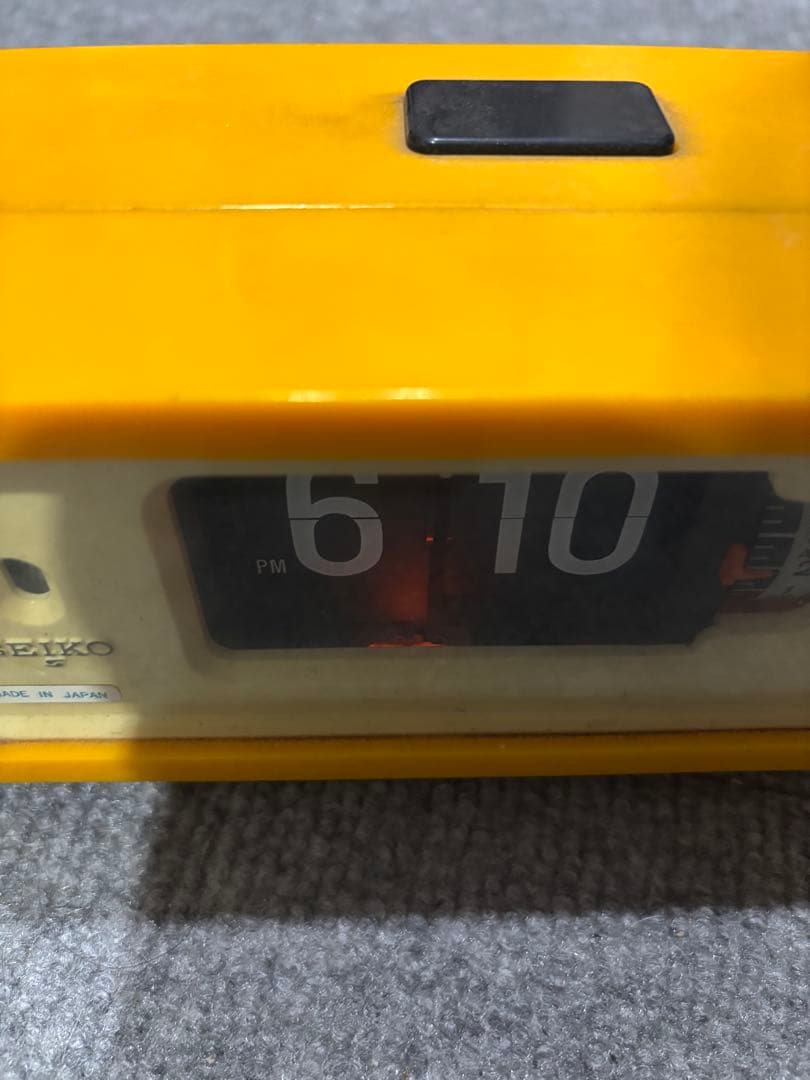 昭和レトロSEIKO パタパタ時計 DP666T 置き時計 ジャンク扱い-新作人気